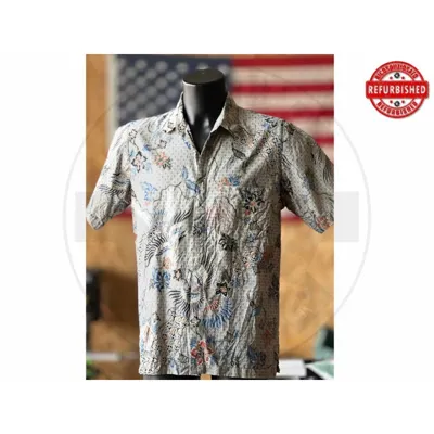 Camicia Batik Floreale Indonesia L USATO - vario