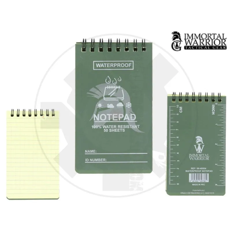 Immortal Warrior Block Notes / Write in the Rain