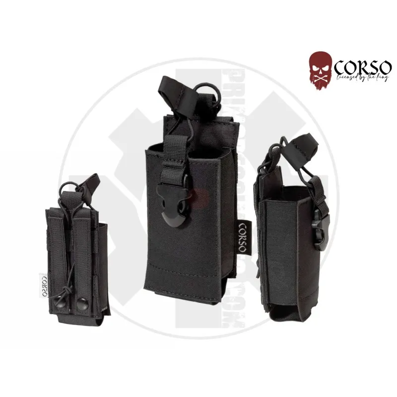 Corso Radio Pouch · Negro