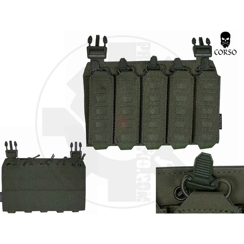 Corso MP7 / MP5 Front Panel · Verde / OD