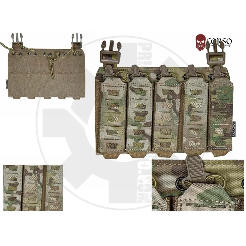 Corso MP7 / MP5 Front Panel · Multicam