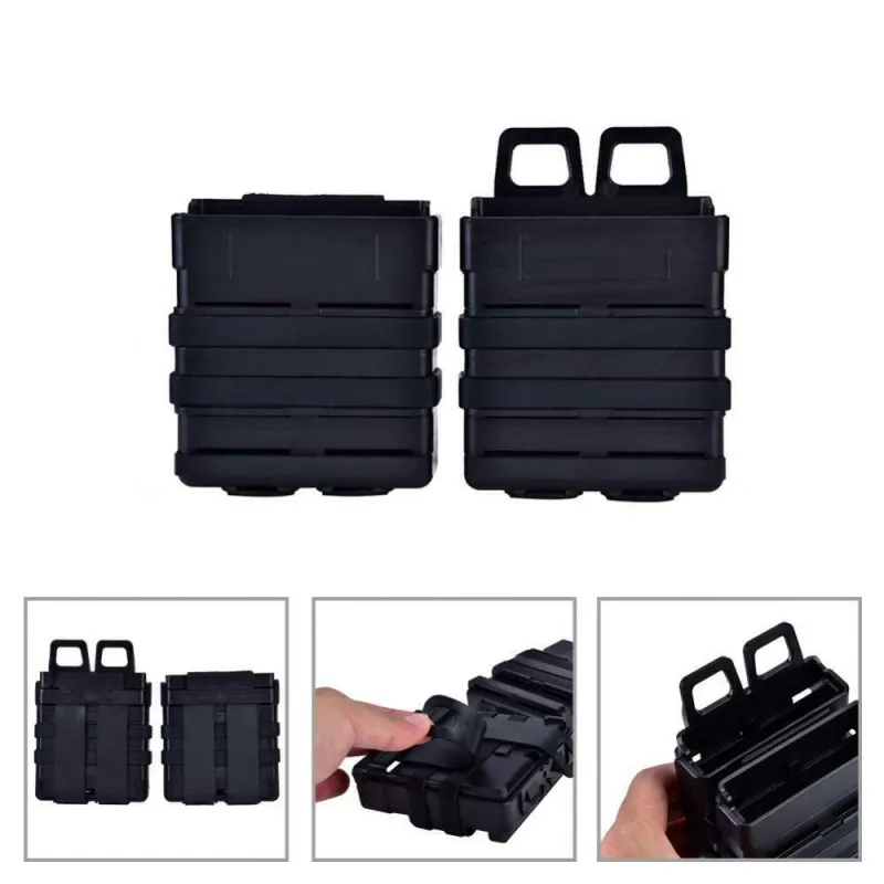 FMA Airsoft FAST MAG Set · Negro