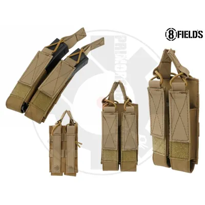 Double MAG Pouch MP5 / MP7 / ARP9 / MP9 / UMP - 8Fields