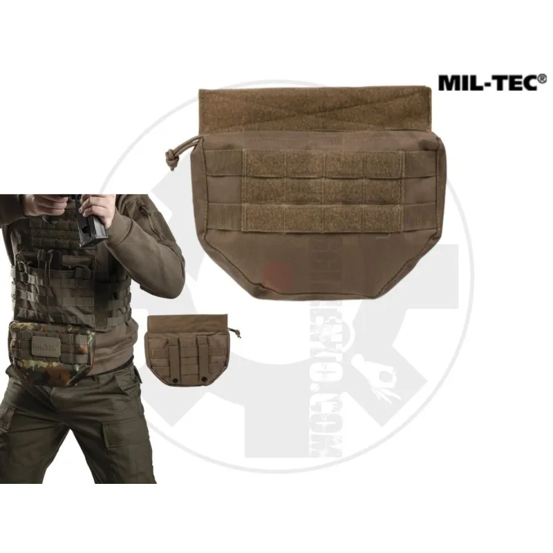 Mil-Tec Drop Down Pouch · Tan / FDE
