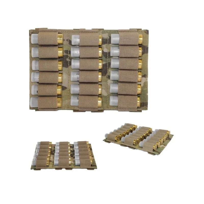 Warrior Assault Systems Triple Vertical Breaching Shotgun Panel · Multicam