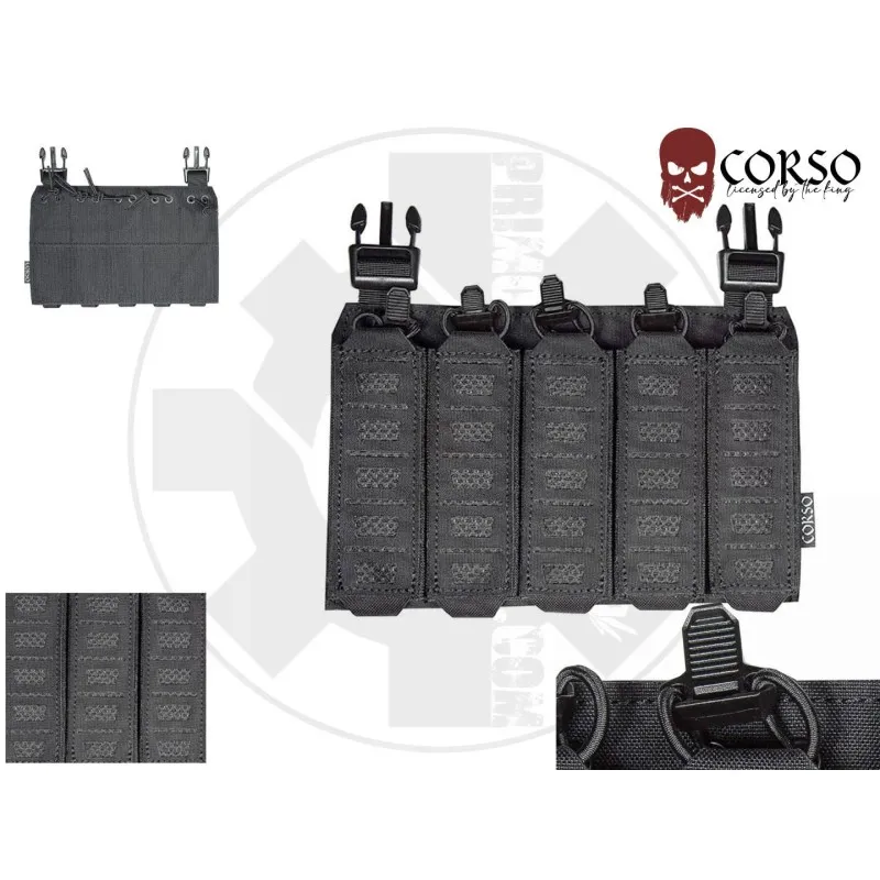 Corso MP7 / MP5 Front Panel · Negro
