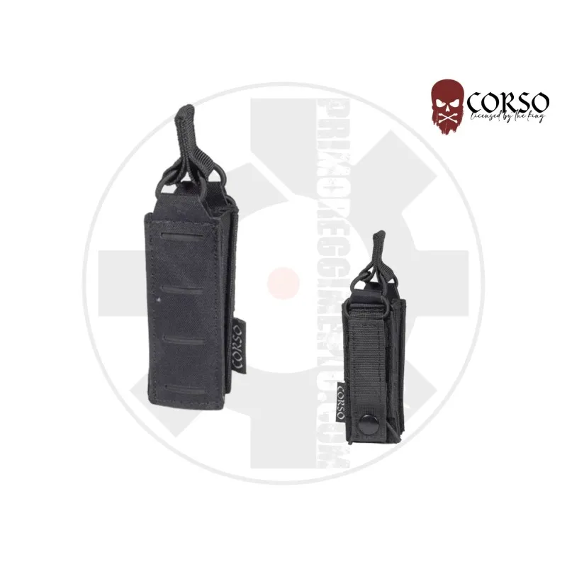 Corso 9mm Lasercut Pouch · Negro