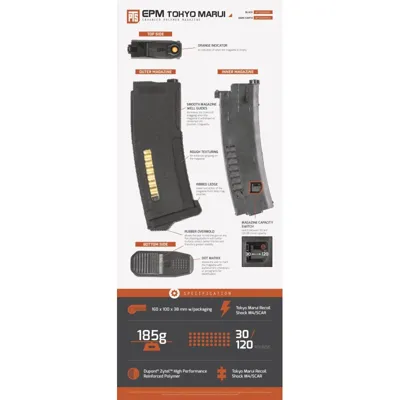 EPM Enhanced Polymer Magazine TM Recoil Shock - PTS Syndicate