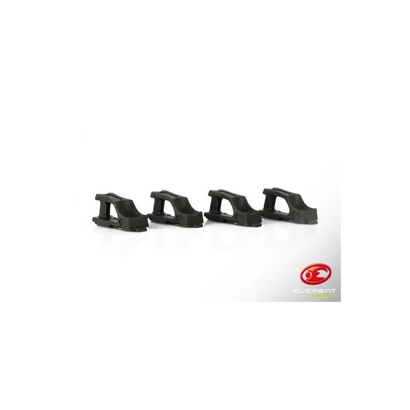Element Set Estrattori Speed Plate · Negro