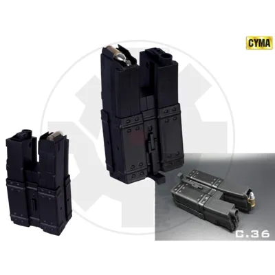 Caricatore Doppio MP5 240BBs - Cyma