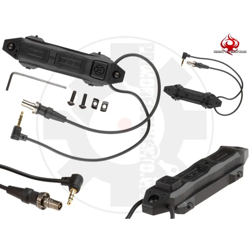 Night Evolution Tactical Augmented Dual Function Tape Switch with Lock SF ML & 3.5mm · Negro
