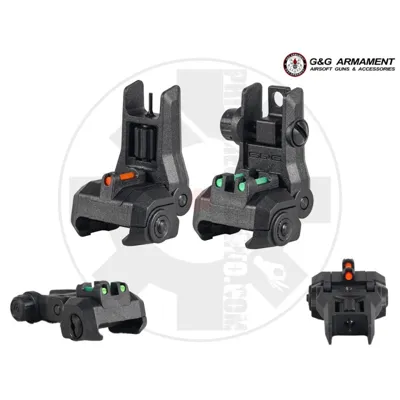 Dual-Profile Fiber Optic Flip-Up Sight - G&G Armament