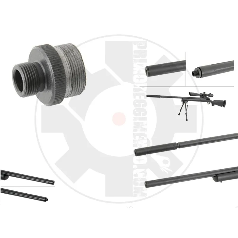 Essential By PRIMOREGGIMENTO.COM Silencer Adapter for M24