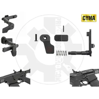 XL Adn Ambidextrous MAG Release for M4 - Cyma