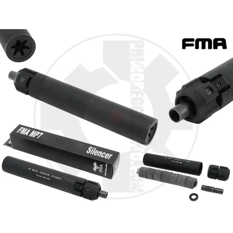 FMA Airsoft Silenziatore MP7
