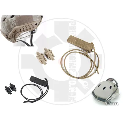 Goggles Auxiliary Line for Helmet Rail - FMA Airsoft