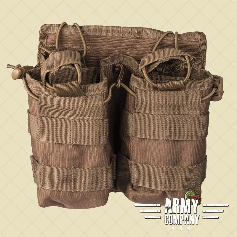 Double Open Magazijn Pouch · Coyote