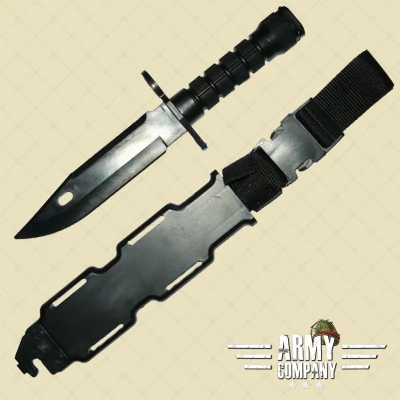 Plastic Warrior Amerikaanse M9 Bajonet · Negro