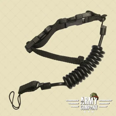 Tactische Pistool Lanyard – Zwart