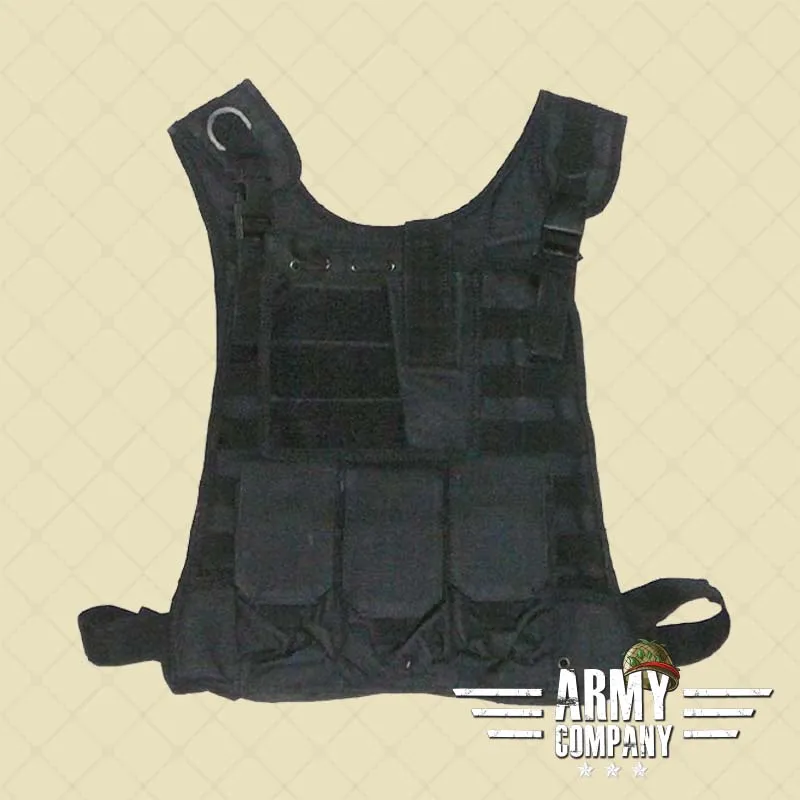 Warrior MOLLE Light Vest – Zwart