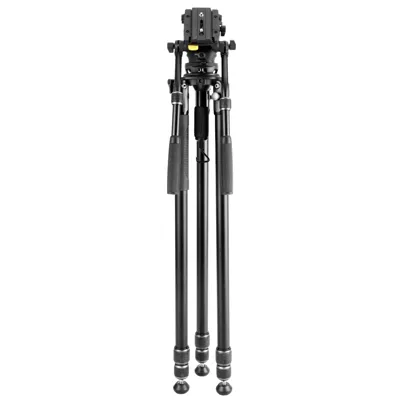 Alta Pro 3VRL 303AV20 - Trípode de Vídeo de Aluminio, Rótula Veo PV-20 - Vanguard