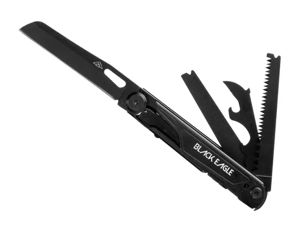 Compacte Multitool (7 Tools) – Stainless Steel | Bryce Midnight · Black black