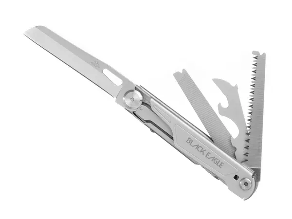 Compacte Multitool Grijs (7 Tools) Met Glasbreker | Bryce Mist · Grey black