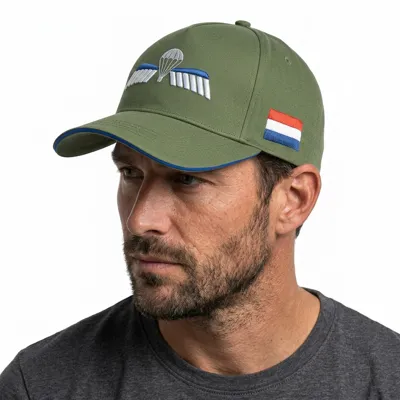Baseball Cap | Dutch para Wing 3D – Groen