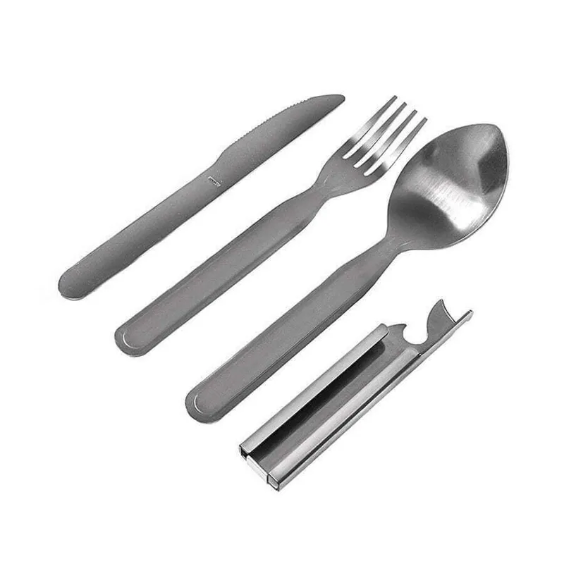 Bestekset Met Blikopener