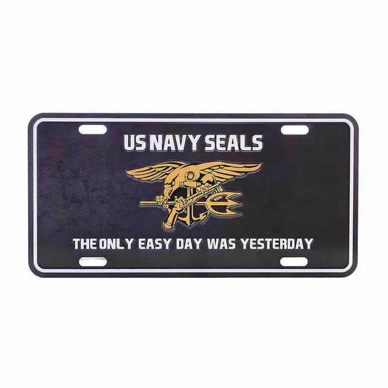Nummerplaat US Navy-Seals
