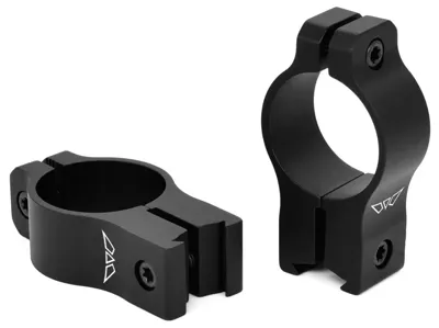 Juego de Anillas VAPOR 1" Carril 11mm. [Fijas] - Altas - WARNE
