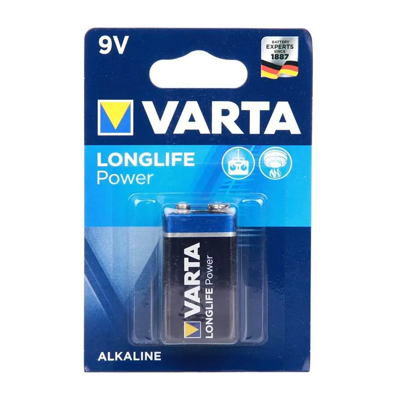 Blokbatterij High Energy – 9V
