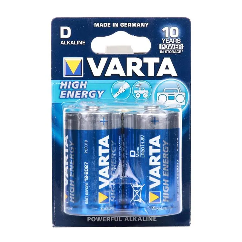 Batterij D-Cell – 1,5V – 2 Stuks