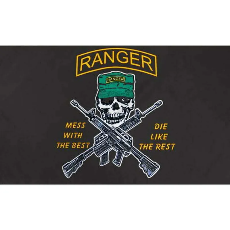Vlag Ranger-Zwart