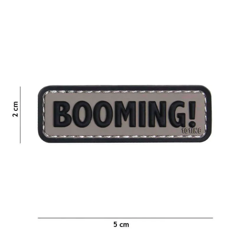 Embleem 3D PVC Booming