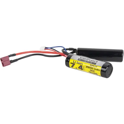 Battery LI-ION 7.4V 2500mAh Split Style(High Output) - Valken