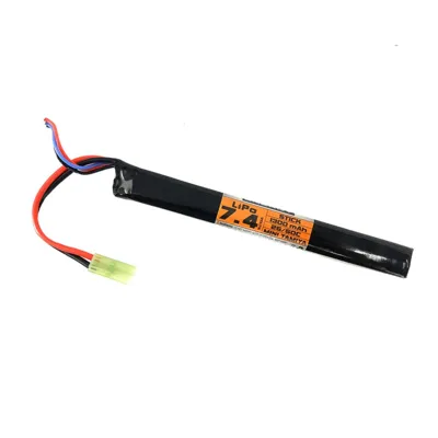 Battery LIPO 7.4V 1300mAh 25/50C Stick - Valken