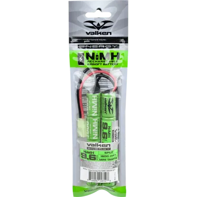 Battery NIMH 9.6V 1600mAh Split Style - Valken
