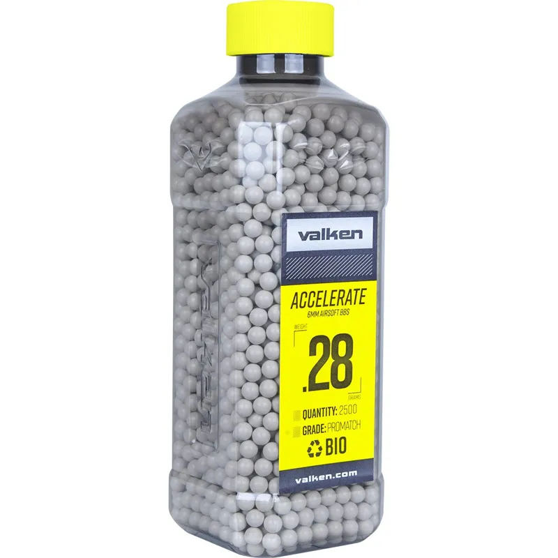 Valken Accelerate 0.28g BIO-2500CT · Blanco