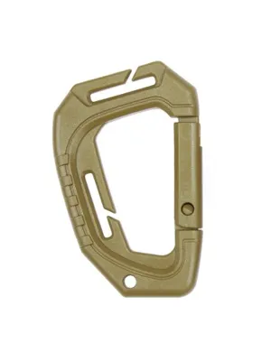Tactical Karabijnhaak Plastic - Ranger Groen