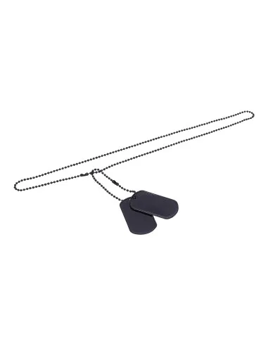 Dog Tag Zwart