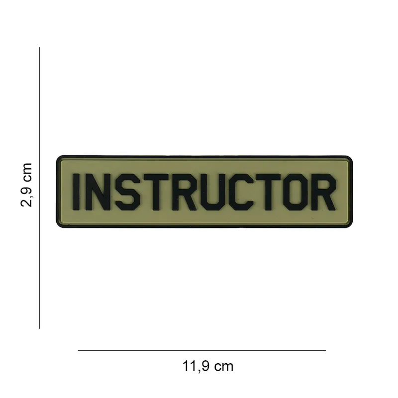 101 Inc Embleem 3D PVC Instructor