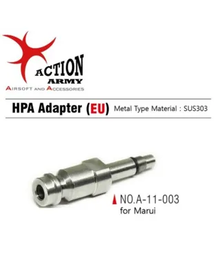 Stainless Steel HPA Adaptor for Marui - EU - AAC