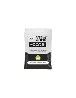 CORE™BIO BBs Accuracy 0.25g Bag 1000 BBs - Specna Arms