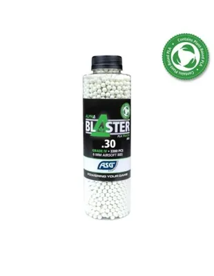 Alpha Blaster 0.30g BIO Tracer - 3300 BBs - ASG