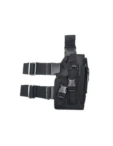 8Fields Universal Drop Leg Holster · Negro