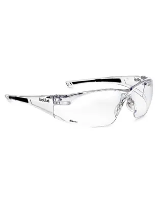 RUSH HD Polycarbonate Safety Glasses - Clear - Bollé