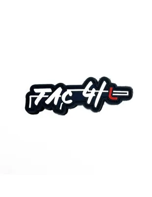 TAC41 L Velcro Patch - Silverback