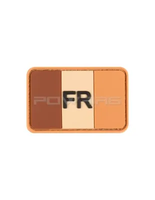 France Flag velcro patch - Desert - JTG