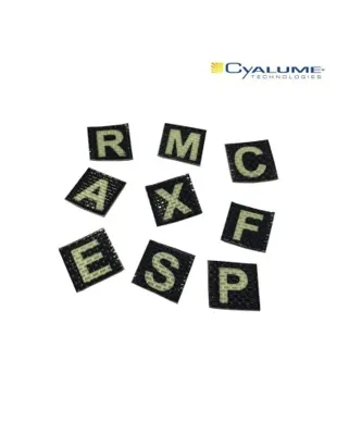 Letter y Velcro Patch - Photoluminescent - Cyalume
